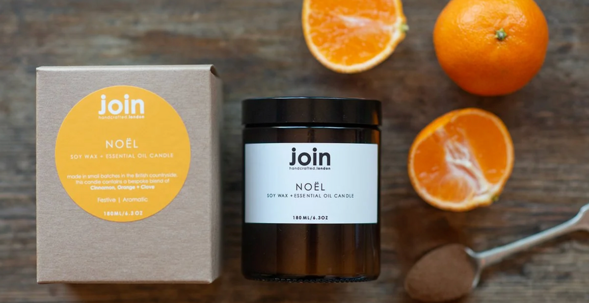 Noël - Join Luxury Scented Soy Wax + Essential Oil Candle