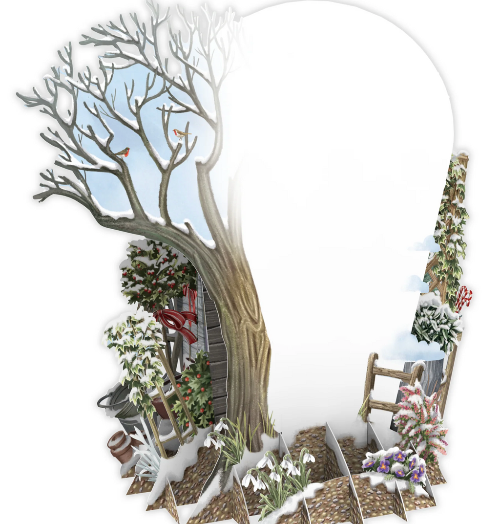 Santa's Shed - Top of the World Christmas Card