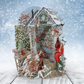 Santa's Shed - Top of the World Christmas Card