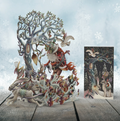 Hare Racing - 3D Pop Up Christmas Card