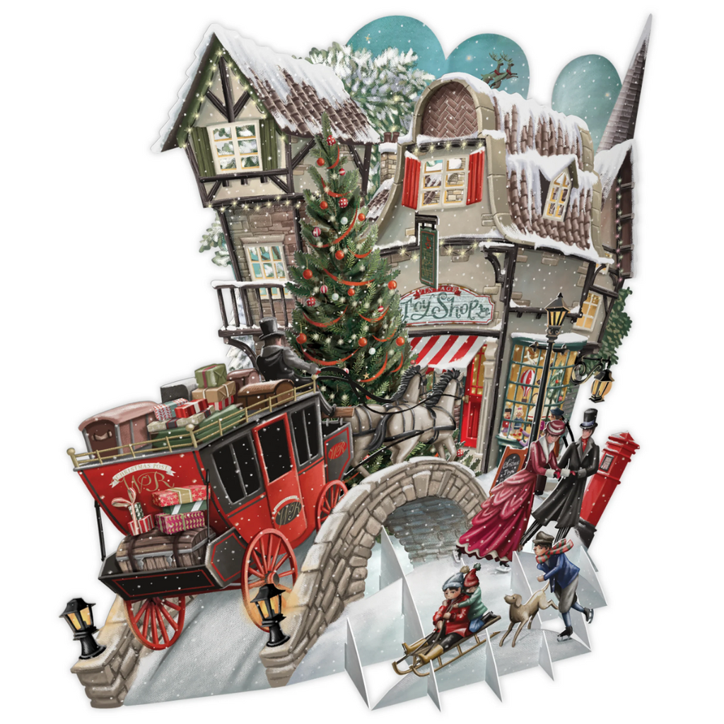 What the Dickens! - Top of the World Christmas Card