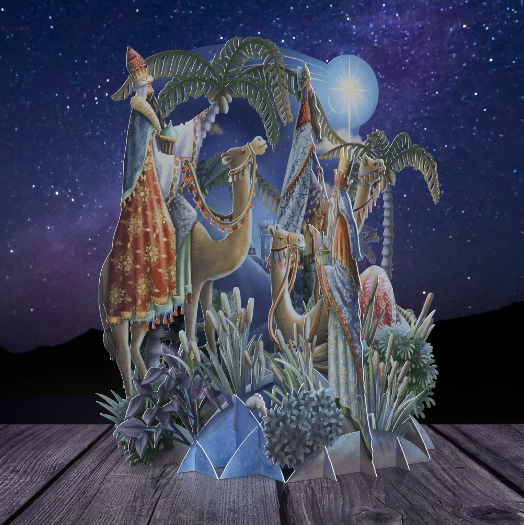 The Three Kings - Top of the World Christmas Card