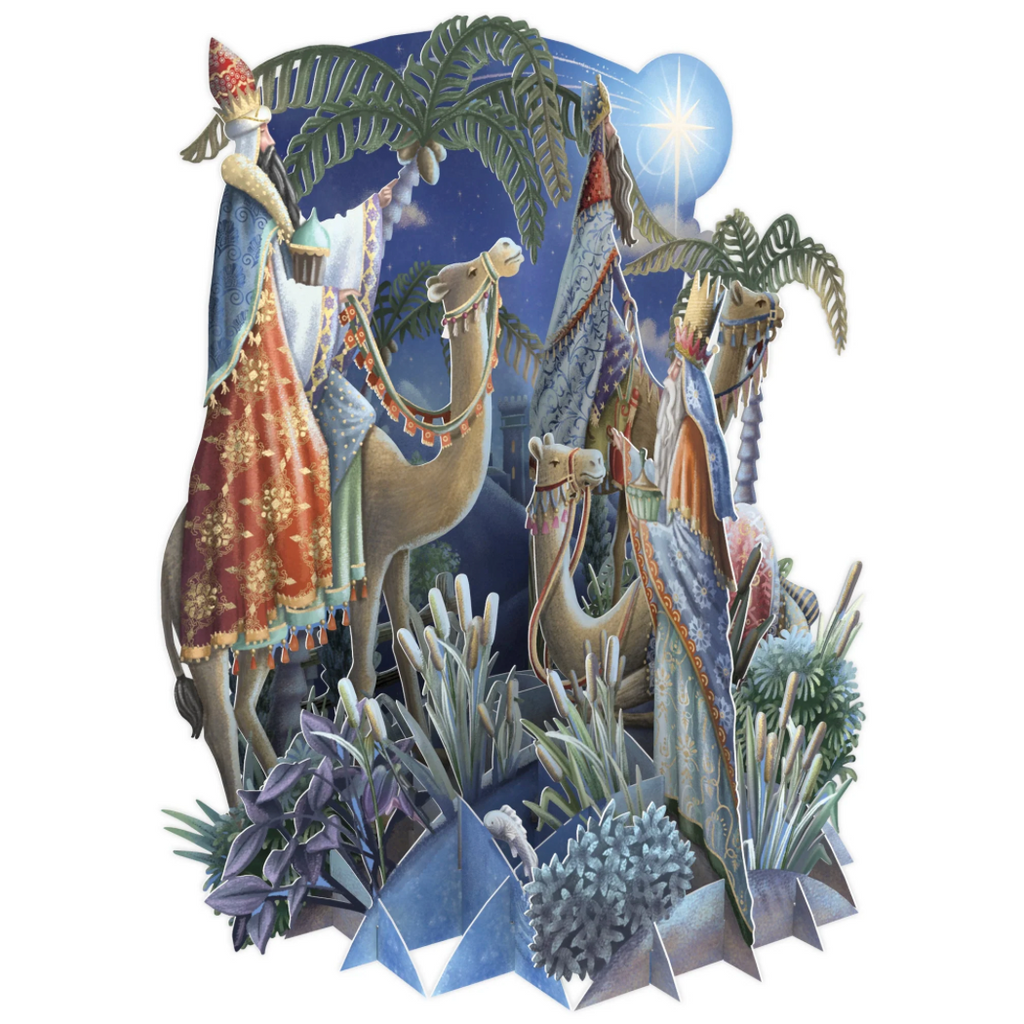 The Three Kings - Top of the World Christmas Card