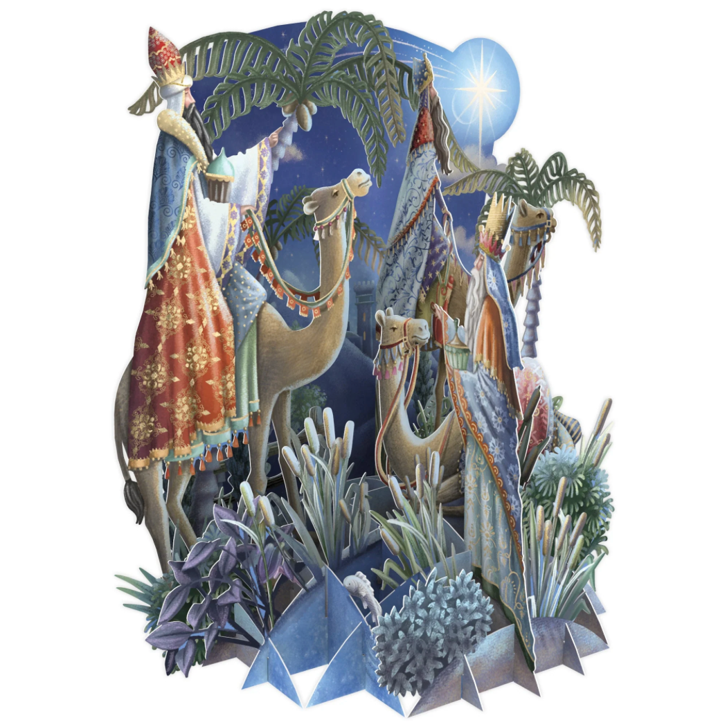 The Three Kings - Top of the World Christmas Card