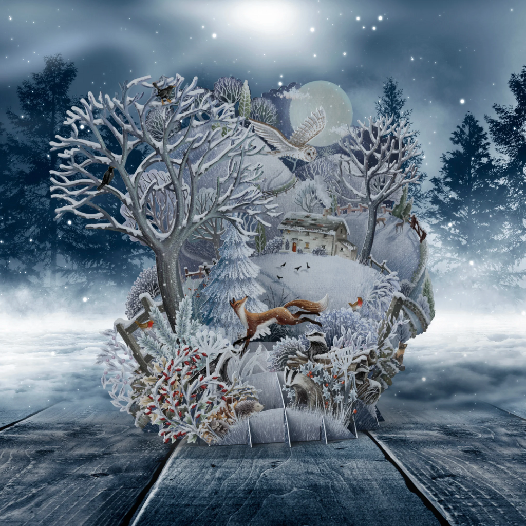 Silent Night - Top of the World Card