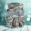 It's Santa - Top of the World Christmas Card