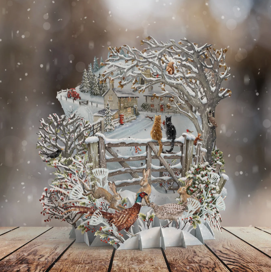 Let it Snow - Top of the World Card