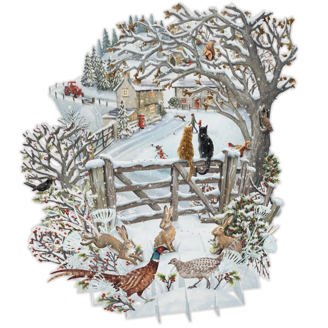 Let it Snow - Top of the World Card