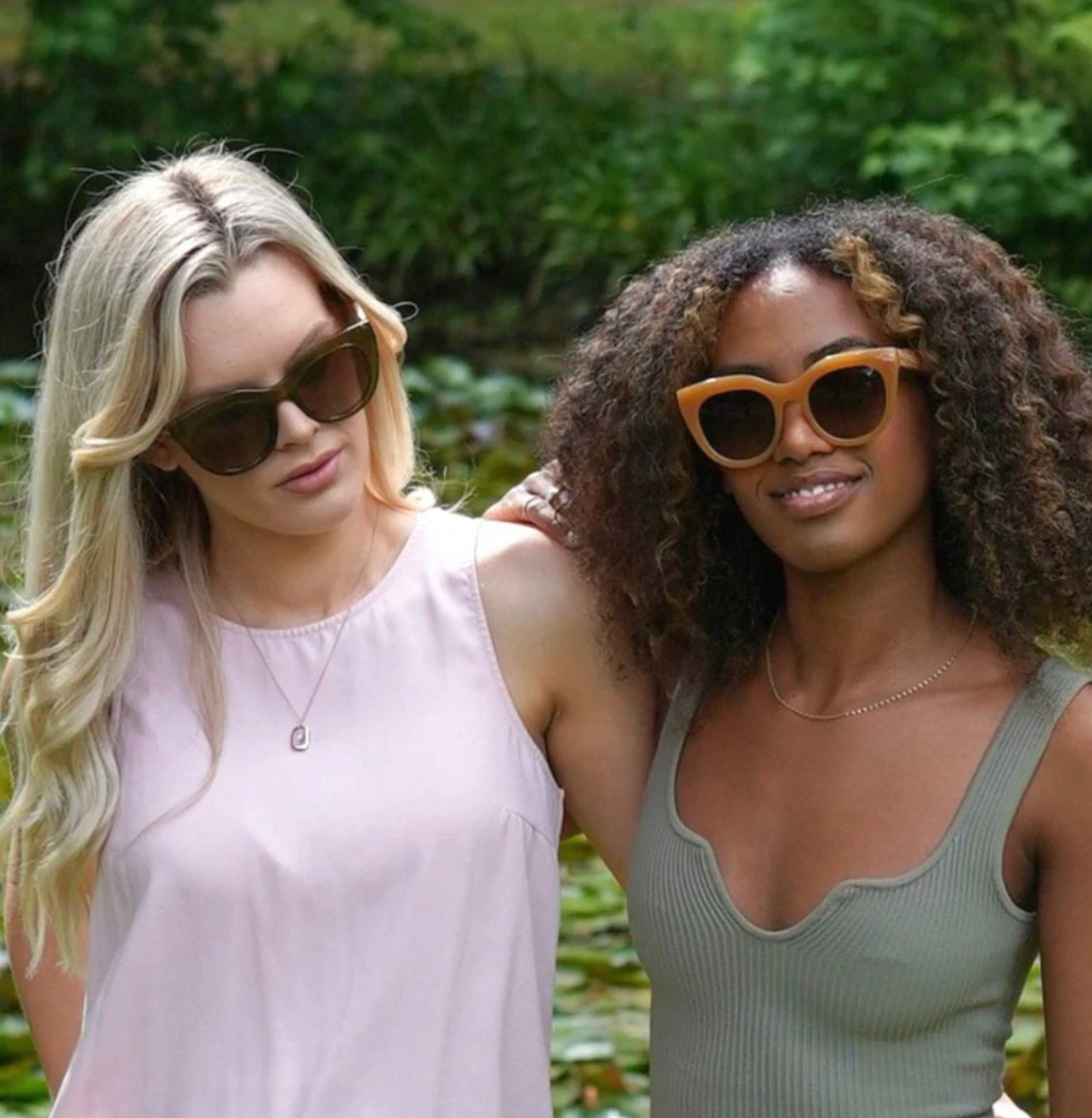 Milla Khaki - Sunglasses