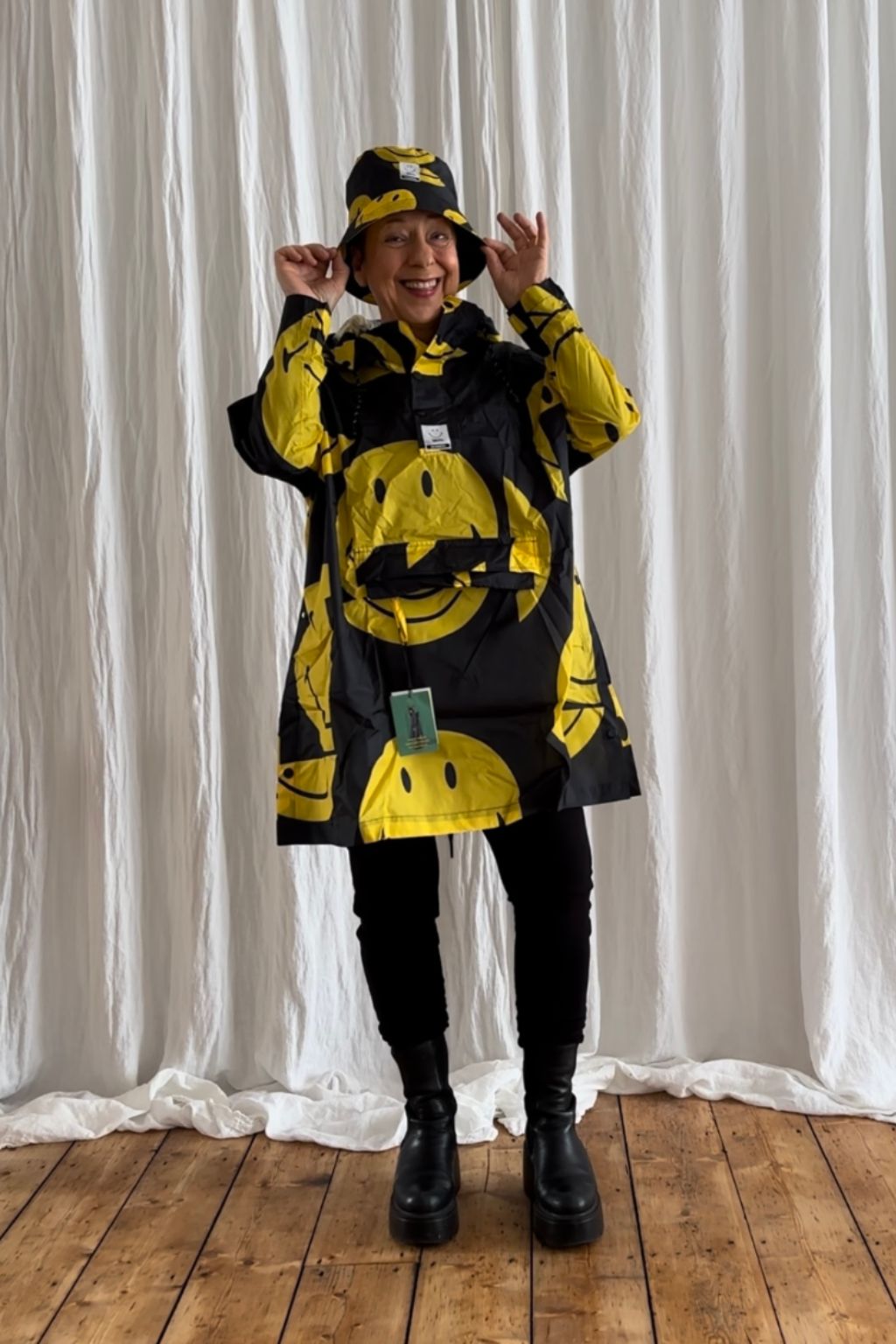 All Smiles x Smiley - Smaller Rain Poncho