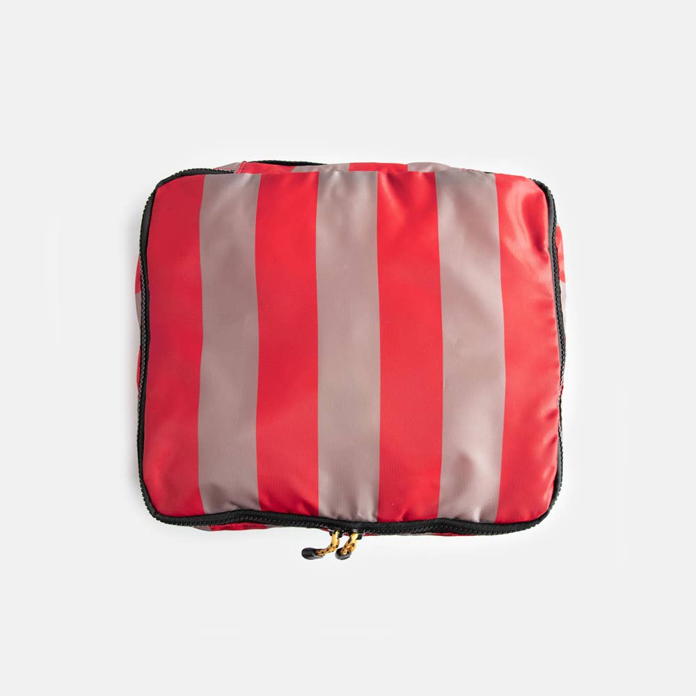Multi-Stripe Set Of 3 Handle Packing Cubes