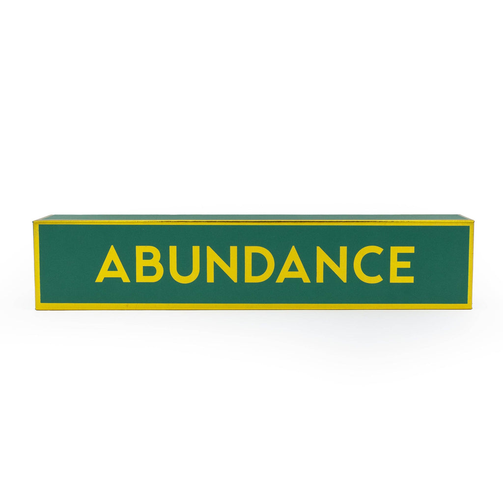 Abundance Incense and Crystal Holder - Sage Scent with Jade Crystal