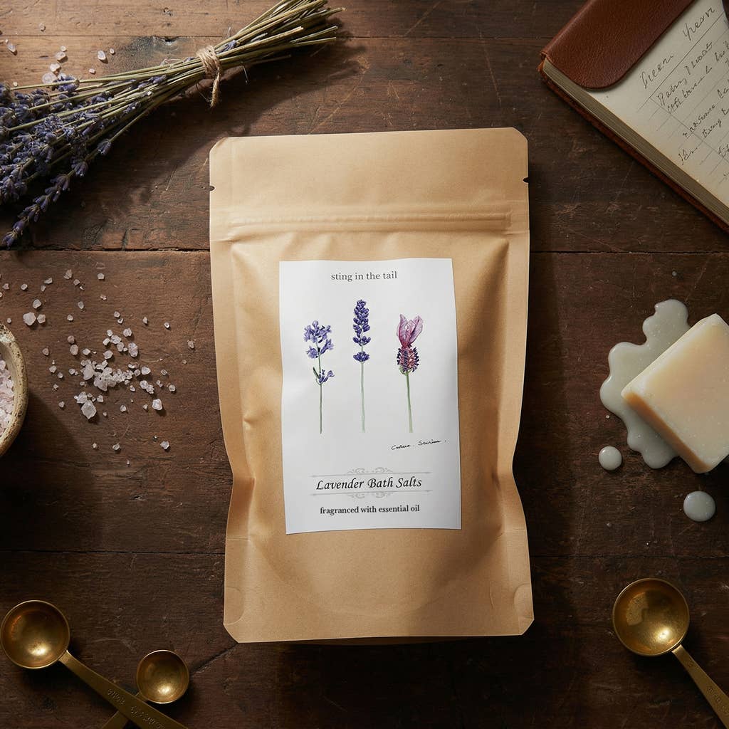 BOTANICAL COLLECTION - 300G LAVENDER BATH SALTS