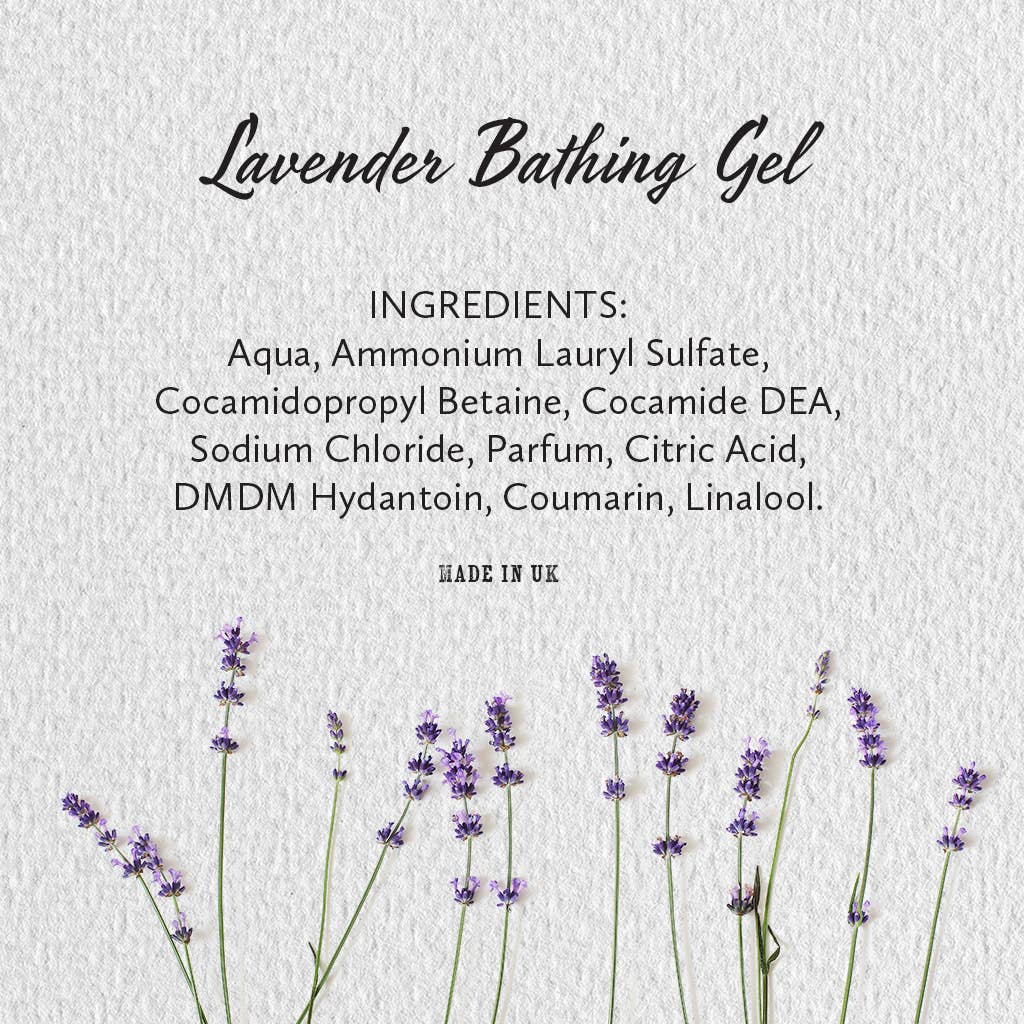 BOTANICAL COLLECTION - 200ML LAVENDER BATHING GEL
