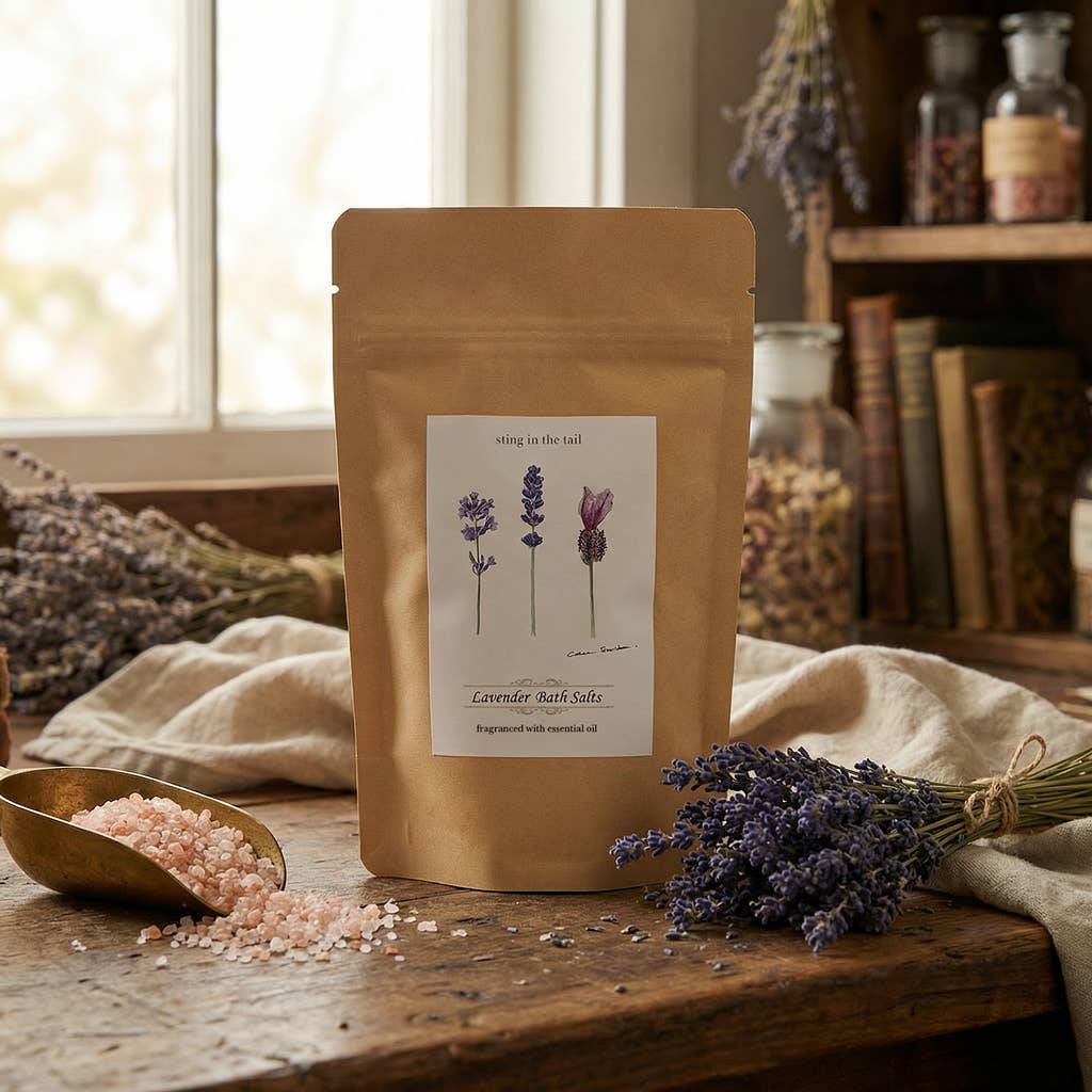 BOTANICAL COLLECTION - 300G LAVENDER BATH SALTS