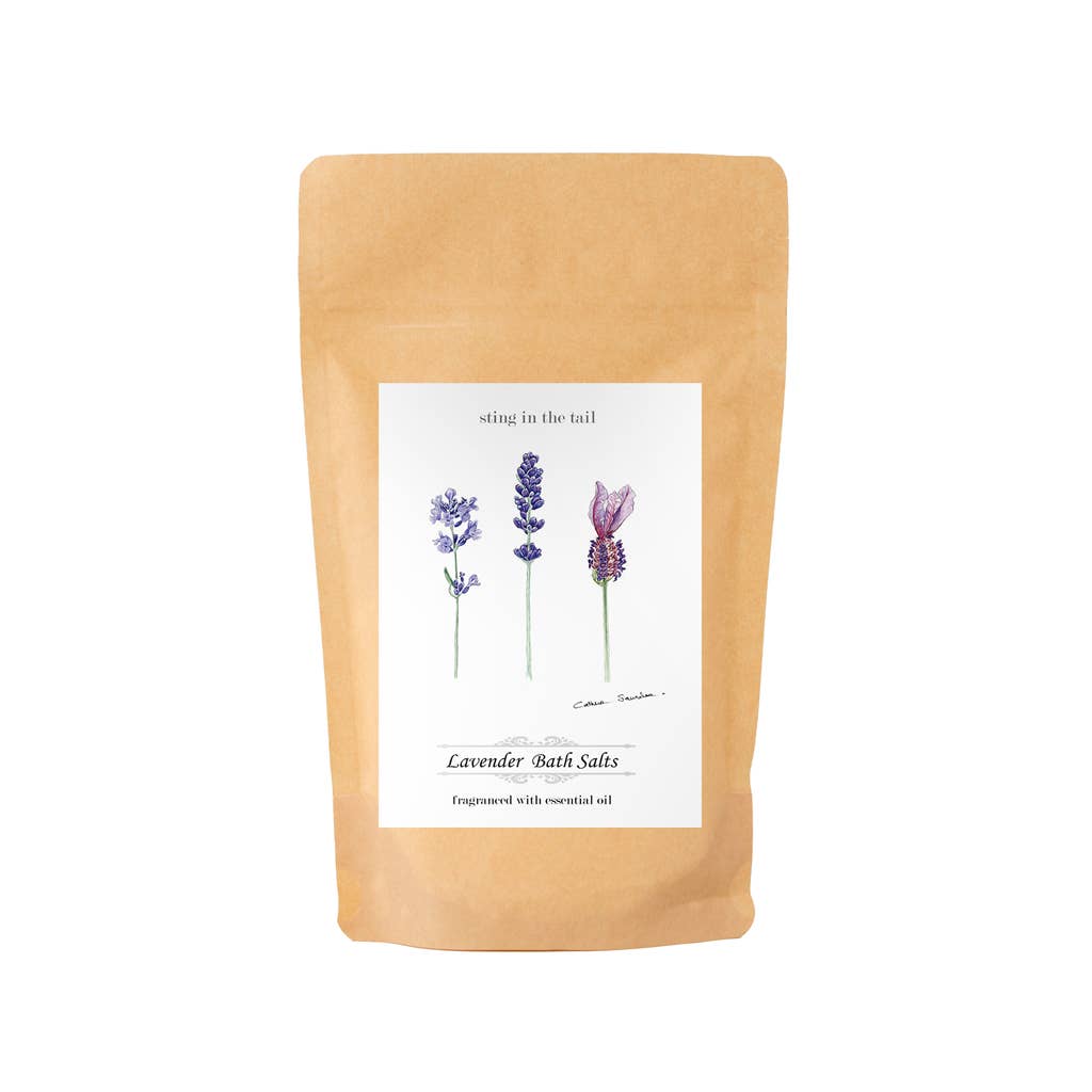BOTANICAL COLLECTION - 300G LAVENDER BATH SALTS