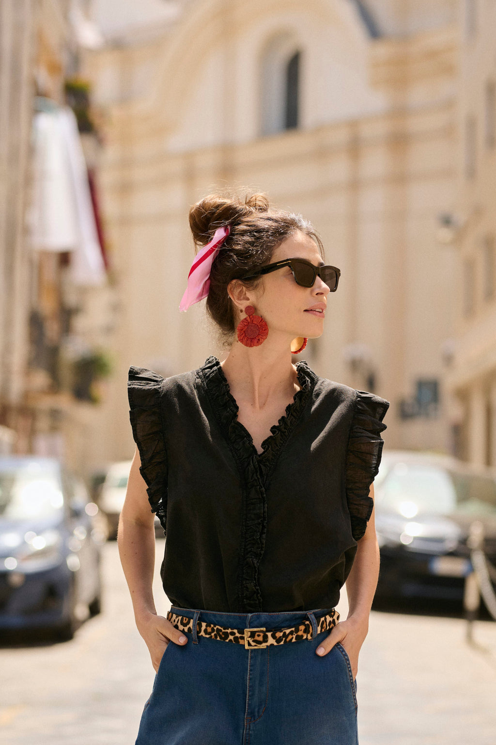 Cryvina Top - Black