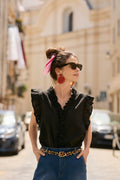 Cryvina Top - Black